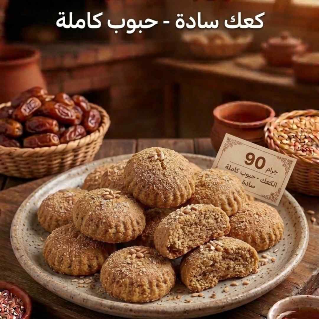 كحك طبق سادة